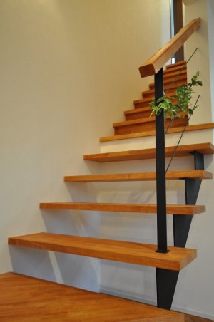 アイアン手摺階