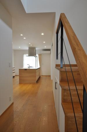 階段から繋がるＬＤＫ