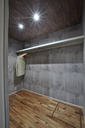 3畳のファミリークローゼット