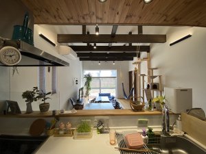 くつろぎを感じられるLDK