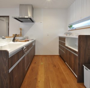 お手入れのしやすいキッチン