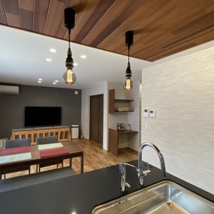 子供のスタディースペースのあるLDK