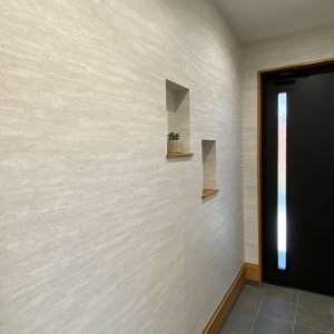 お客様玄関ニッチ