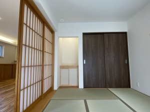 LDKに併設の和室