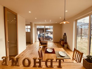 食べる、寛ぐ、和むが一体となったLDK