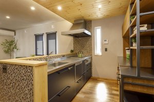 使い勝手の良いキッチンスペース