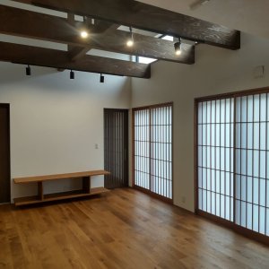 障子で和の雰囲気を演出