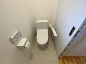 手すりも設置して安心