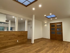 天窓は既存のまま