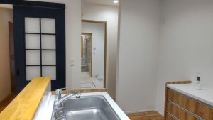 水まわりが近く家事のしやすい動線