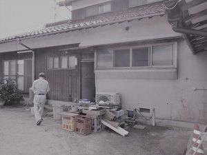 一昔前の和風住宅の外観