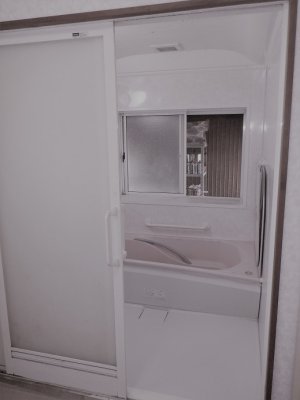 一昔前のシステムバスルーム