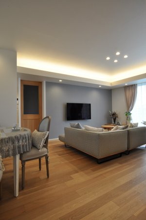 明るく開放的なLDK