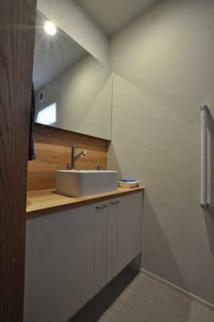 整った洗面ルーム