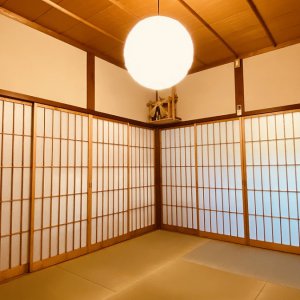 和室照明もリニューアル